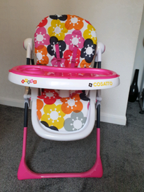 cosatto watermelon highchair